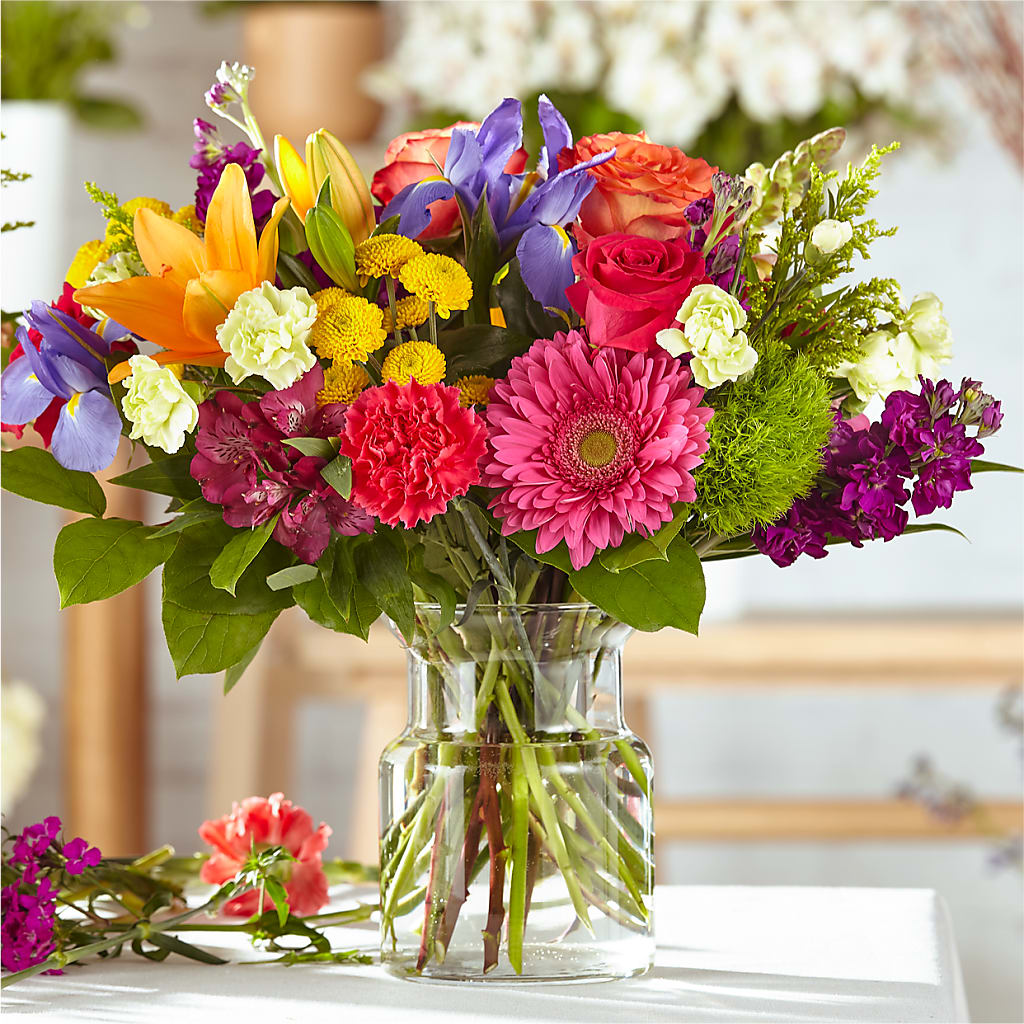 Bold & Bright – A Florist Original – Laurie Clark Designs, Thamesville ON