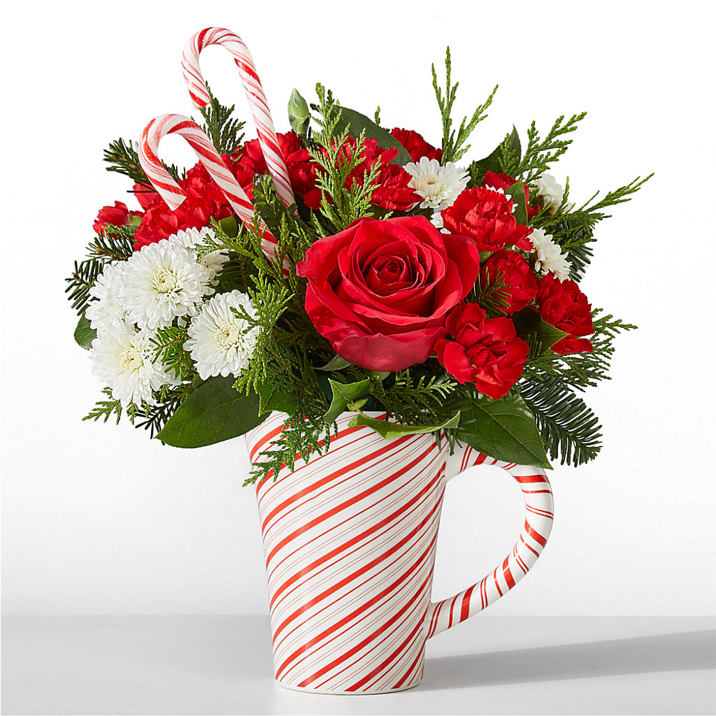 Peppermint Swirl Mug – Laurie Clark Designs, Thamesville ON