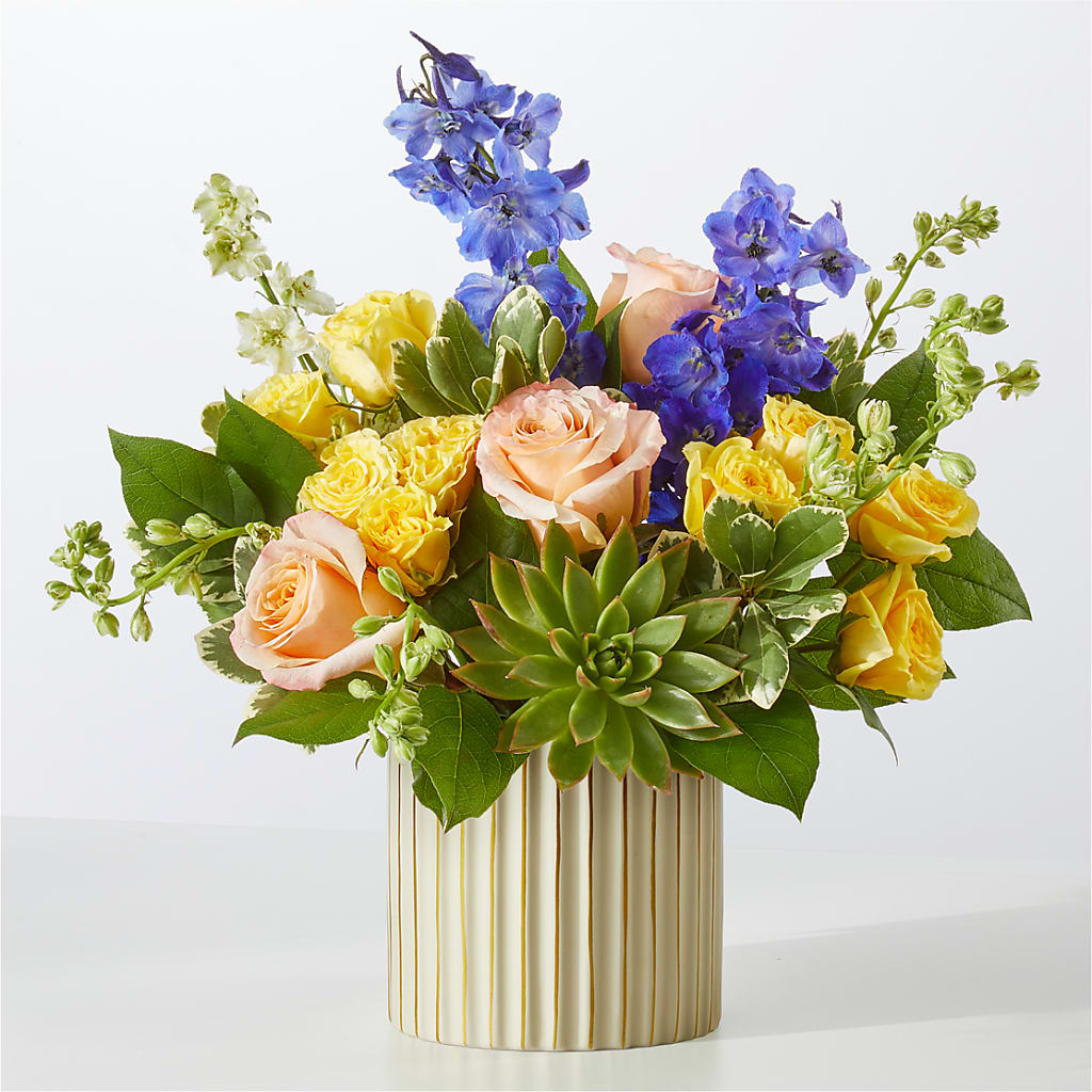 Cobalt Reverie Bouquet – Laurie Clark Designs, Thamesville ON
