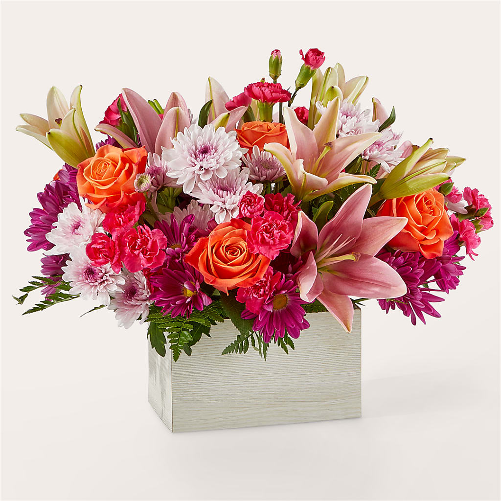 Light of My Life Box Bouquet – Laurie Clark Designs, Thamesville ON