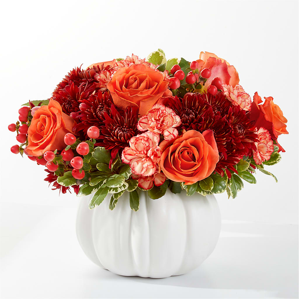 Autumn Air Pumpkin Bouquet – Laurie Clark Designs, Thamesville ON