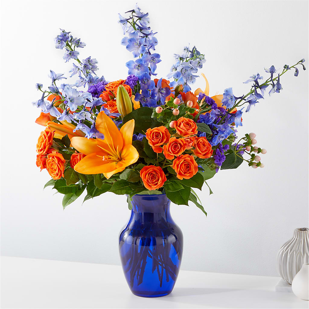 Radiant Citrus Bouquet – Laurie Clark Designs, Thamesville ON