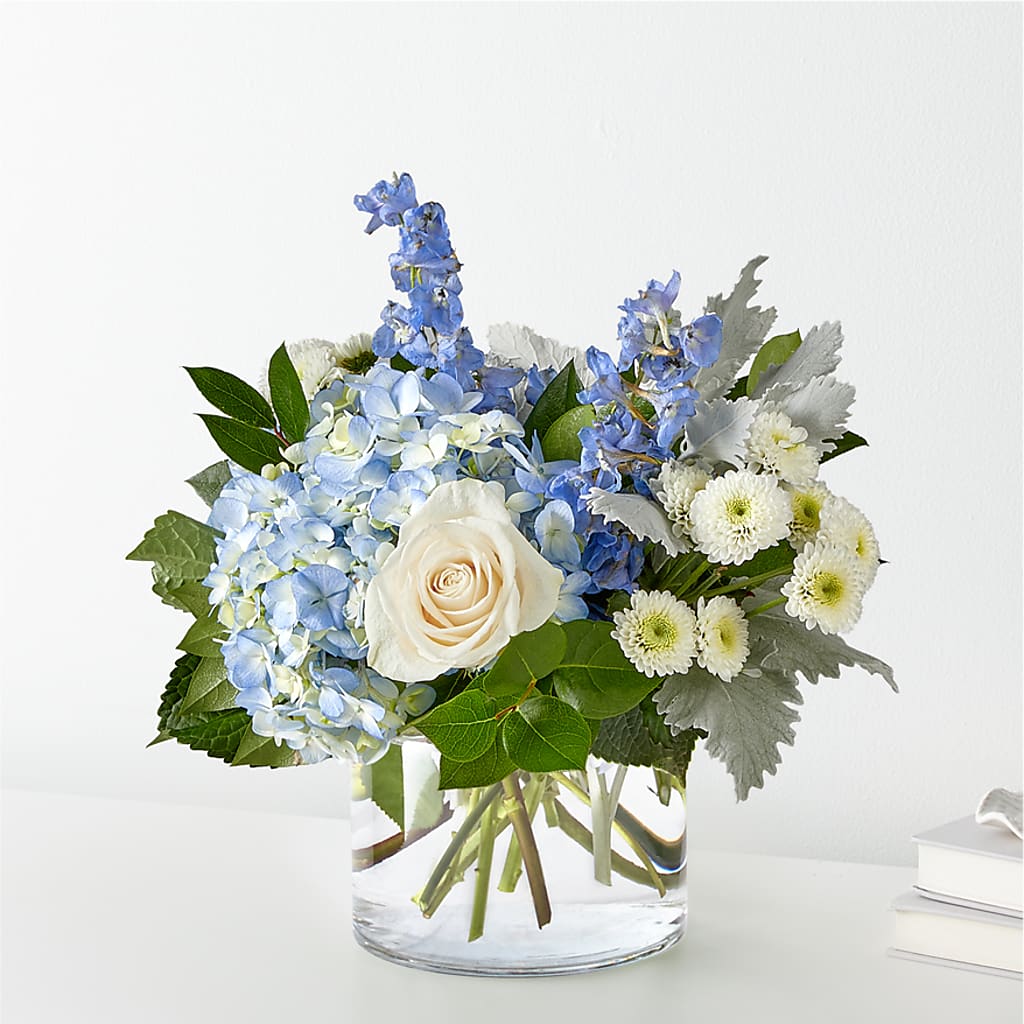 Clear Skies Bouquet – Laurie Clark Designs, Thamesville ON