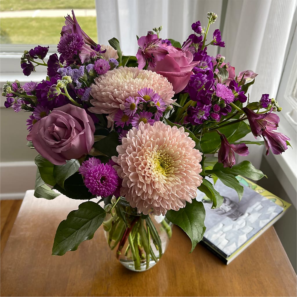 Ultraviolet Bouquet – Laurie Clark Designs, Thamesville ON
