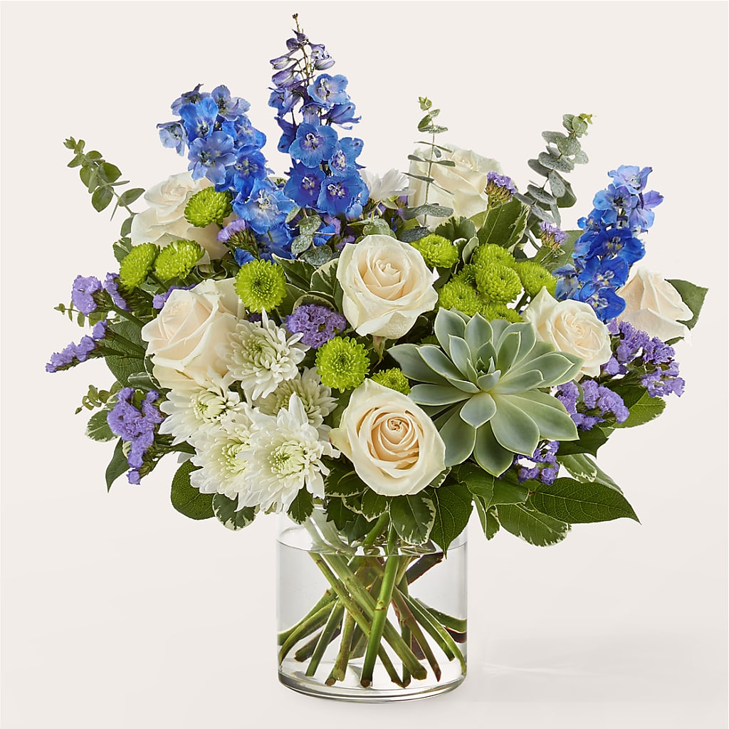 Cerulean Waves Bouquet – Laurie Clark Designs, Thamesville ON
