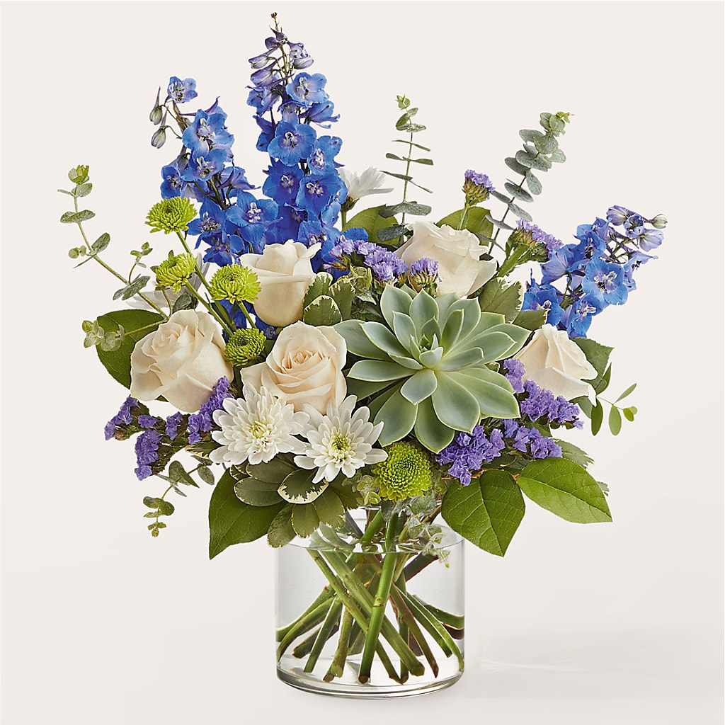 Cerulean Waves Bouquet – Laurie Clark Designs, Thamesville ON