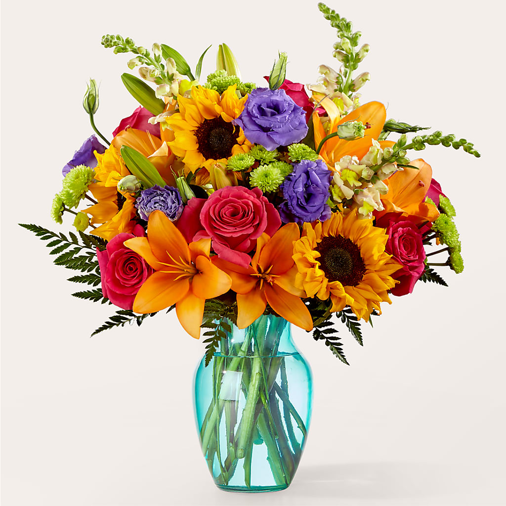 Double Rainbow Bouquet – Laurie Clark Designs, Thamesville ON