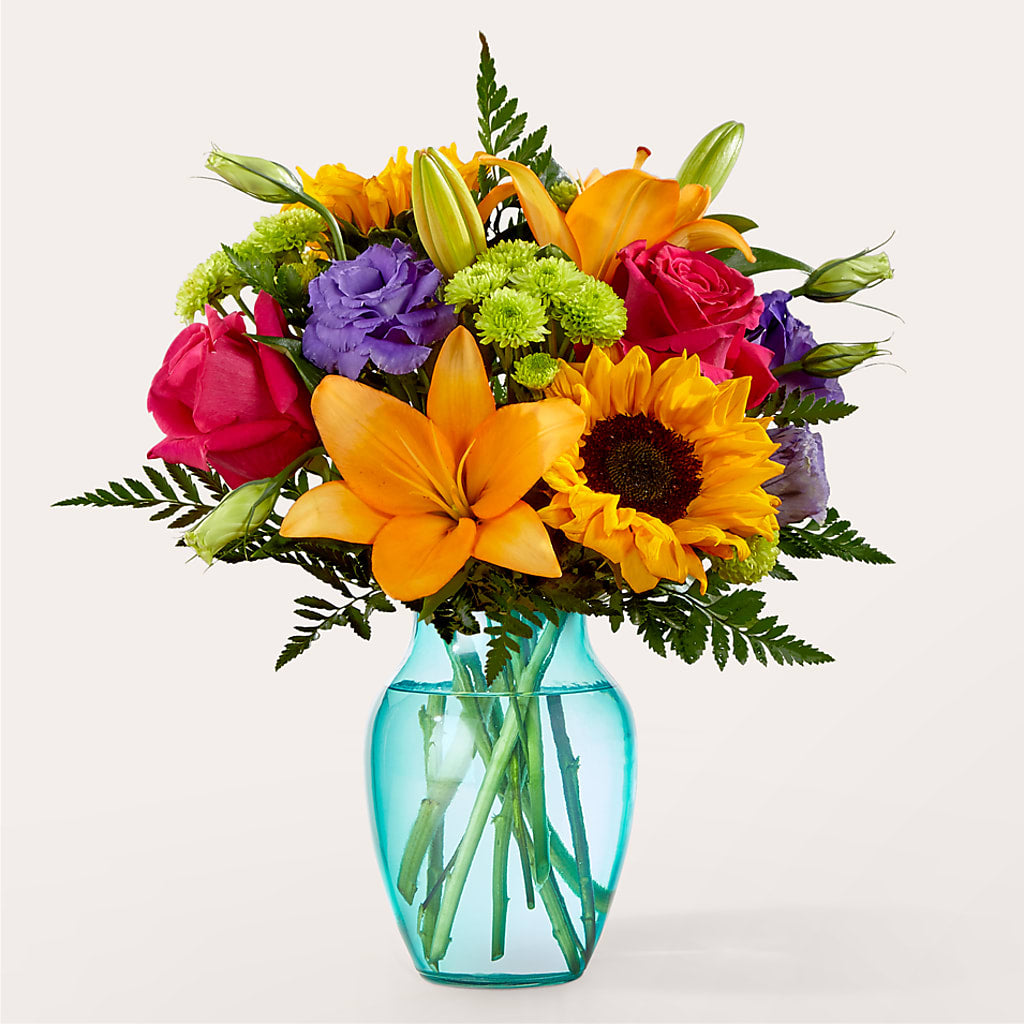 Double Rainbow Bouquet – Laurie Clark Designs, Thamesville ON