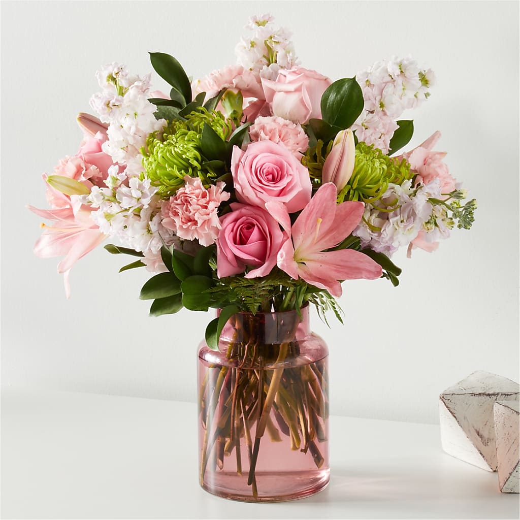 Pretty in Pink Bouquet – Laurie Clark Designs, Thamesville ON