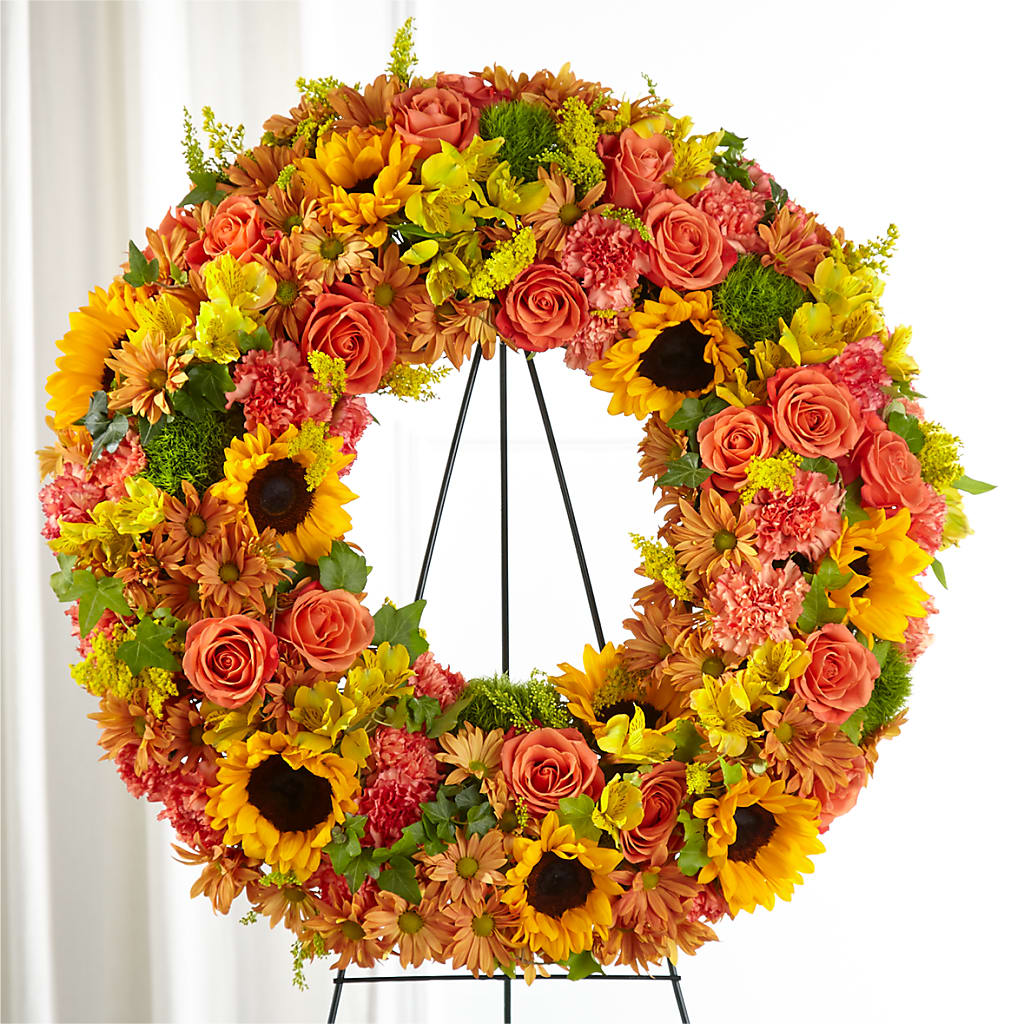 Autumnal Memories Wreath (Standard) – Laurie Clark Designs, Thamesville ON