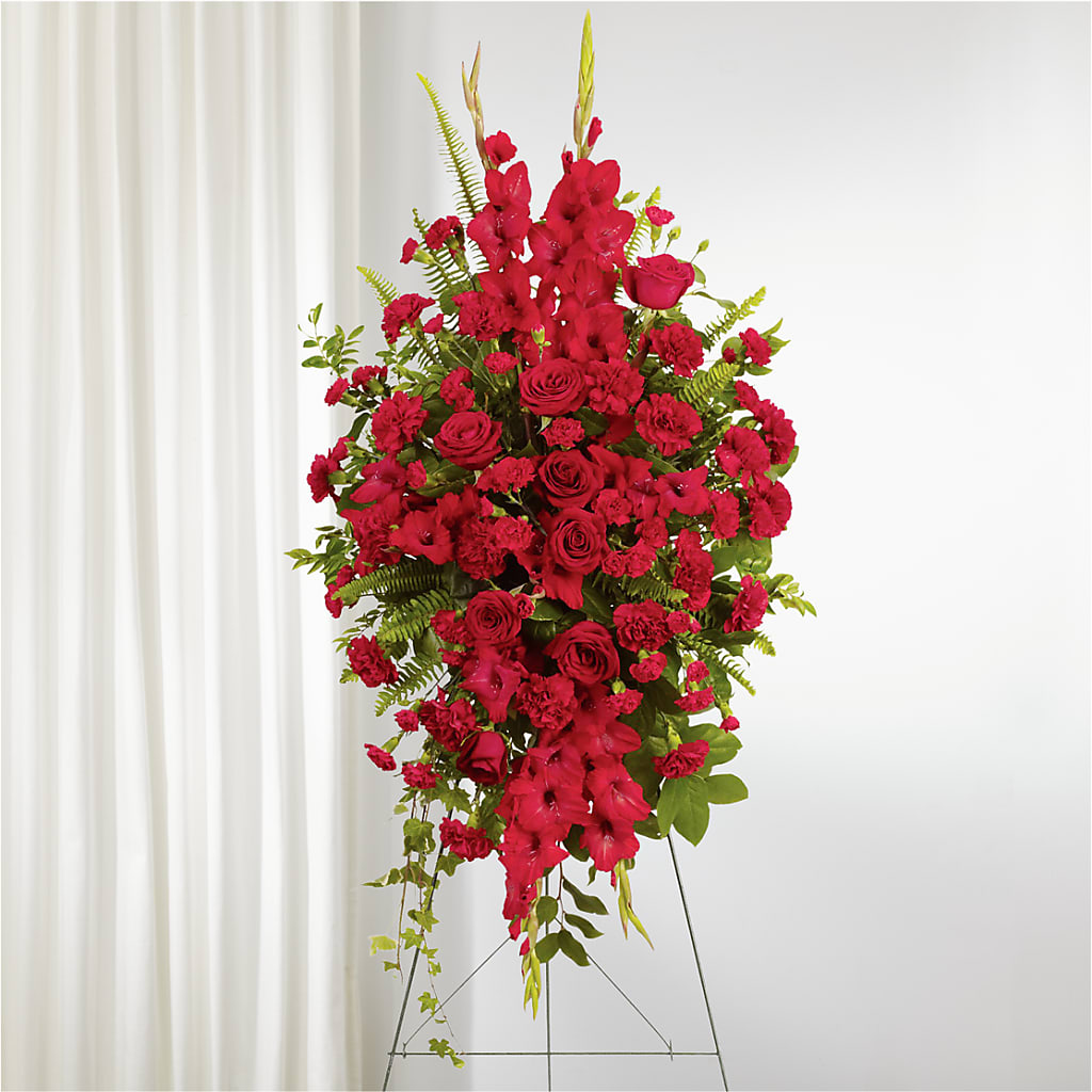 From the Heart Standing Spray – Laurie Clark Designs, Thamesville ON