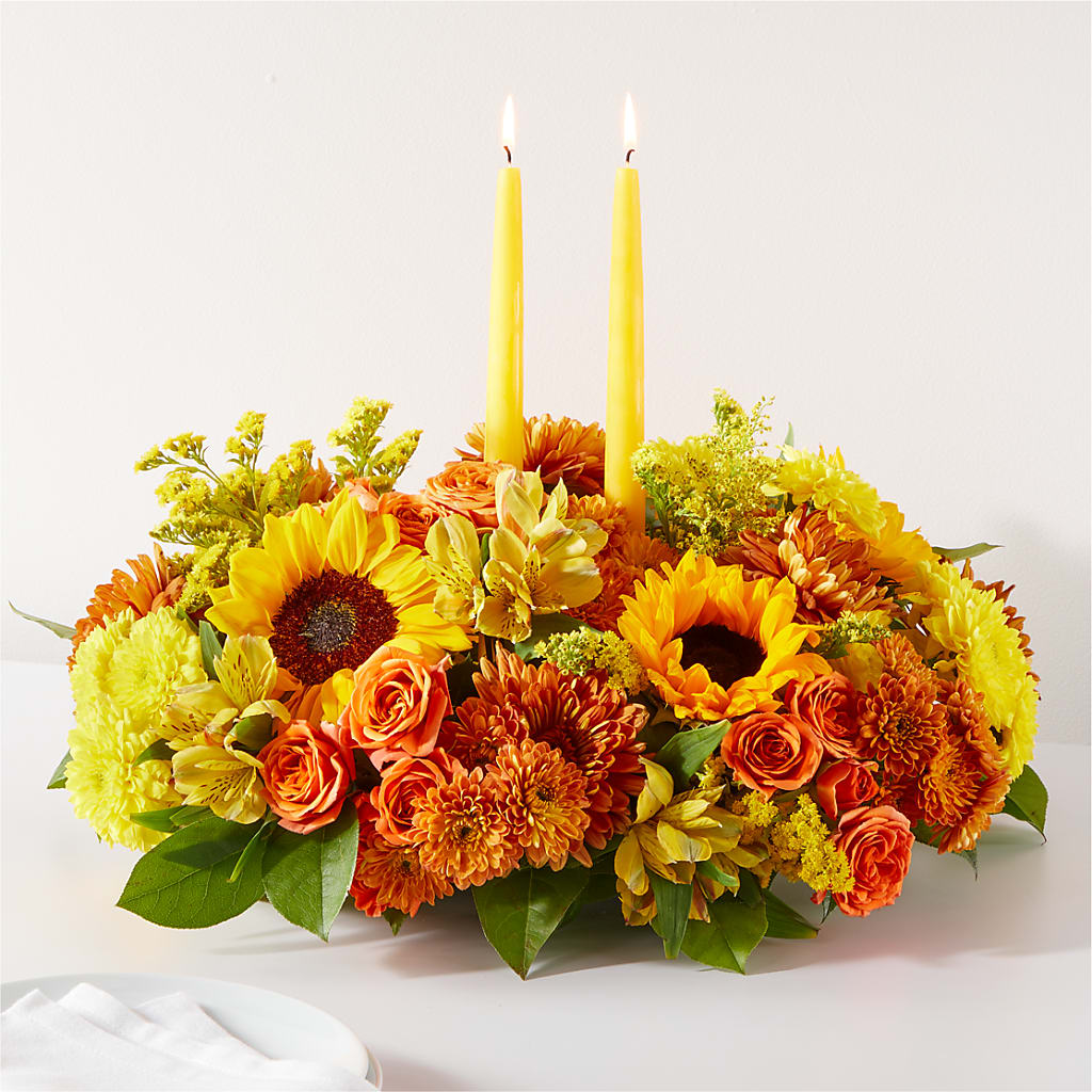 Autumn Harmony Centerpiece – Laurie Clark Designs, Thamesville ON
