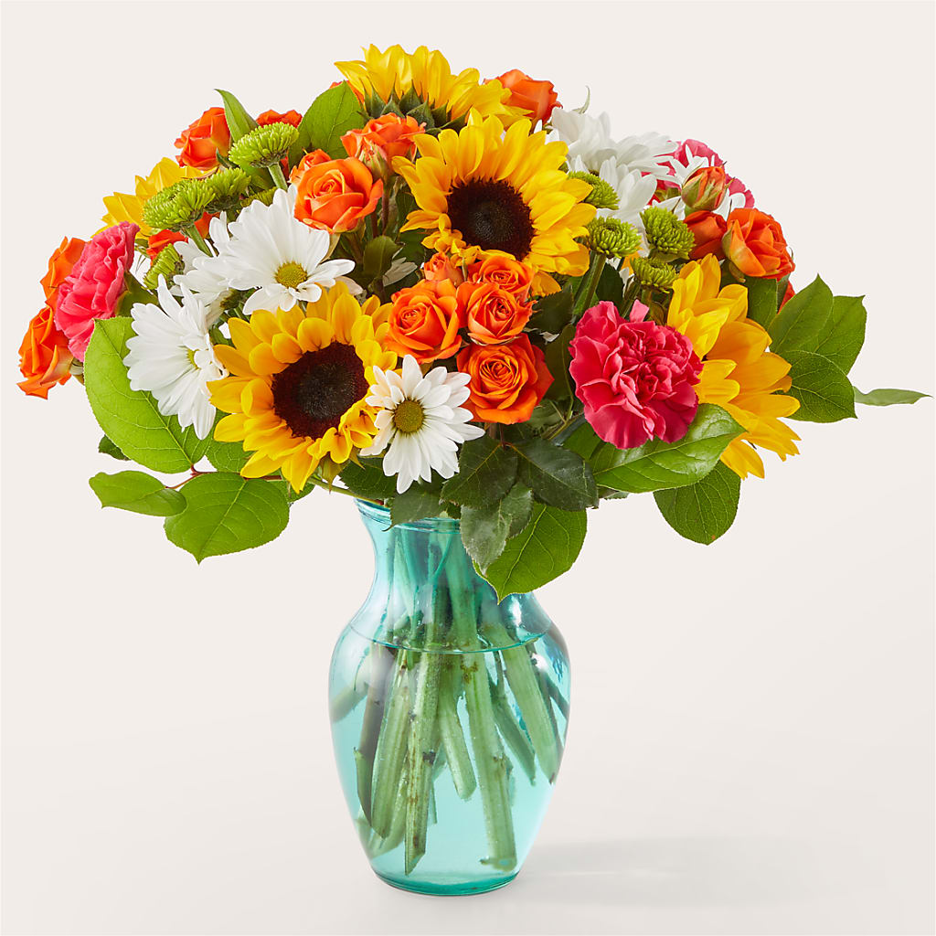 Sun-drenched Blooms Bouquet – Laurie Clark Designs, Thamesville ON