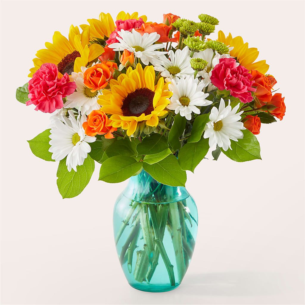 Sun-drenched Blooms Bouquet – Laurie Clark Designs, Thamesville ON