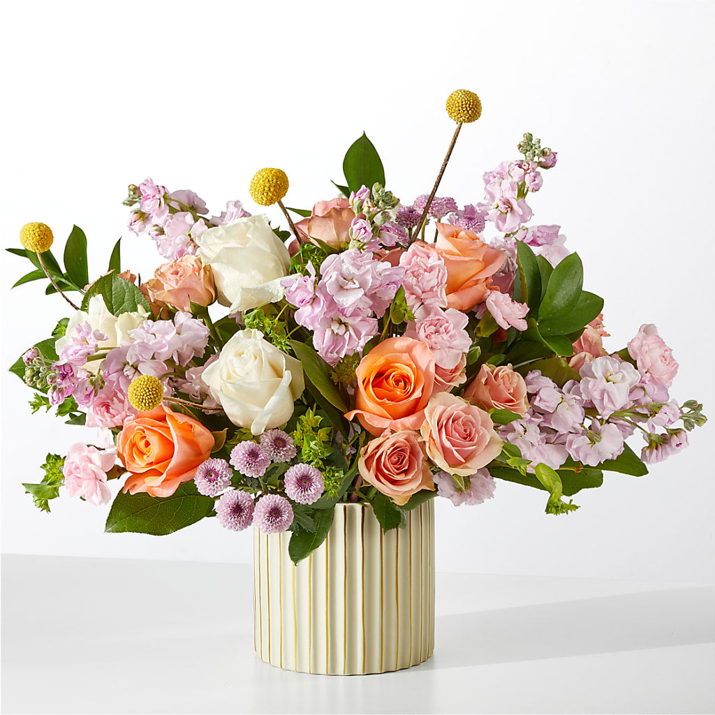 French Market Bouquet with Ivory Vase – Laurie Clark Designs, Thamesville ON
