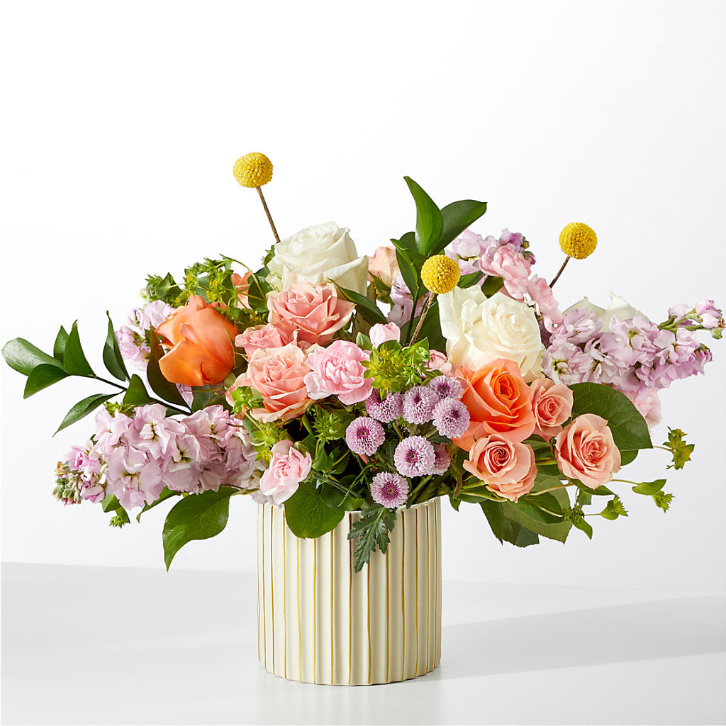 French Market Bouquet with Ivory Vase – Laurie Clark Designs, Thamesville ON