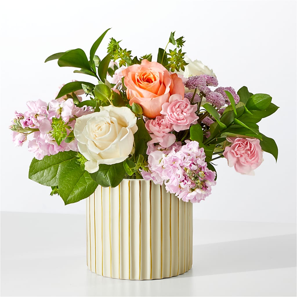 French Market Bouquet with Ivory Vase – Laurie Clark Designs, Thamesville ON