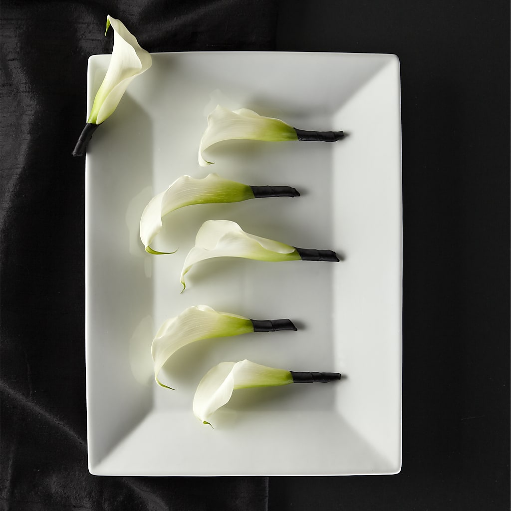 Calla Lily Promise Boutonniere – Laurie Clark Designs, Thamesville ON