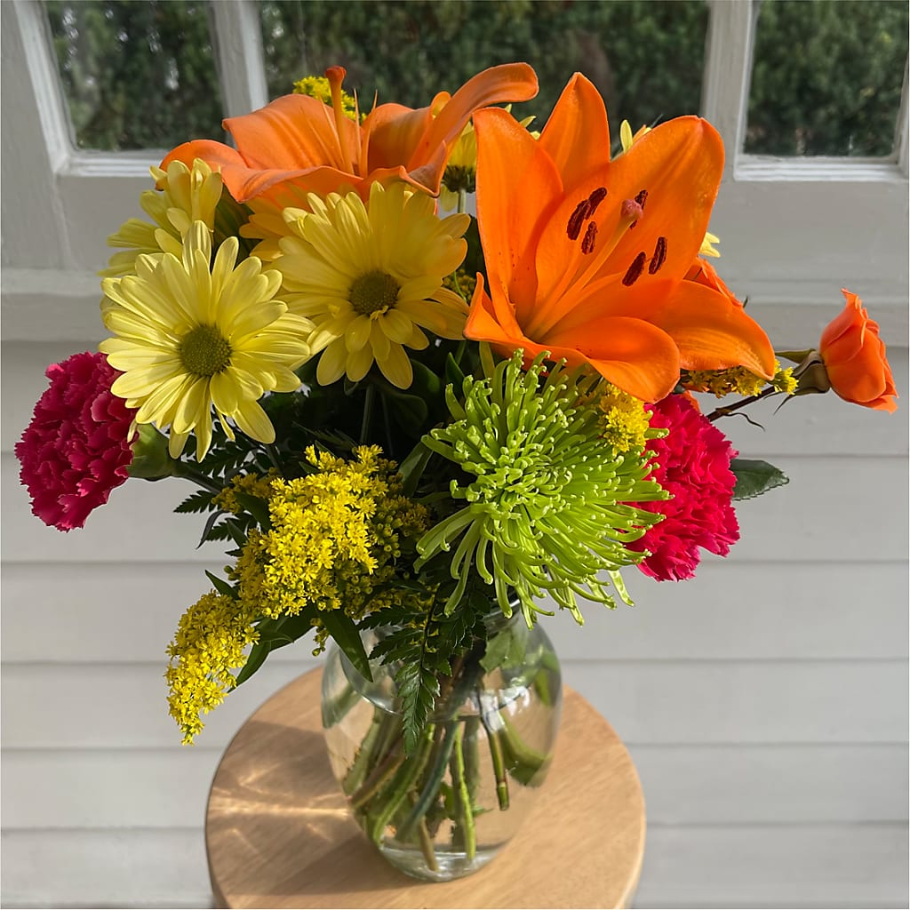 Bold & Bright – A Florist Original –  Laurie Clark Designs, Thamesville ON