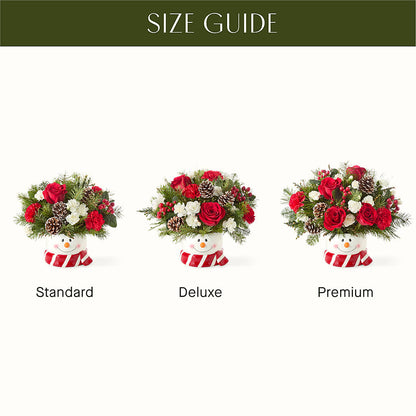 Jolly Snowman Bouquet –  Laurie Clark Designs, Thamesville ON