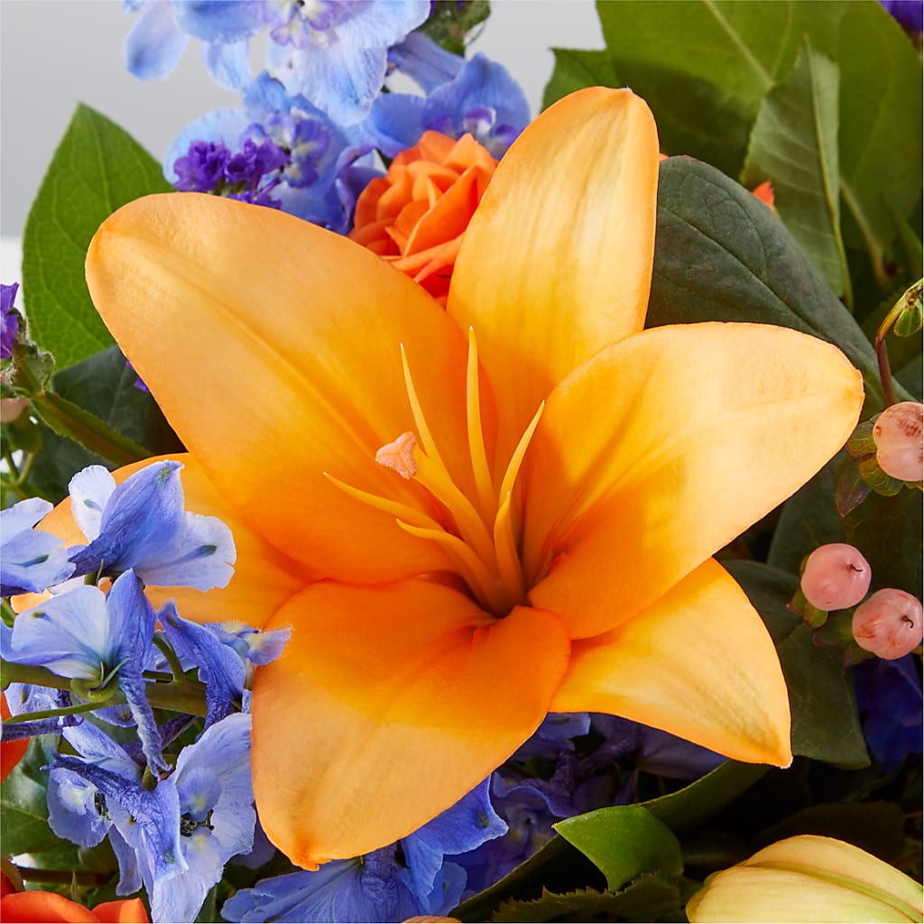 Radiant Citrus Box Bouquet –  Laurie Clark Designs, Thamesville ON