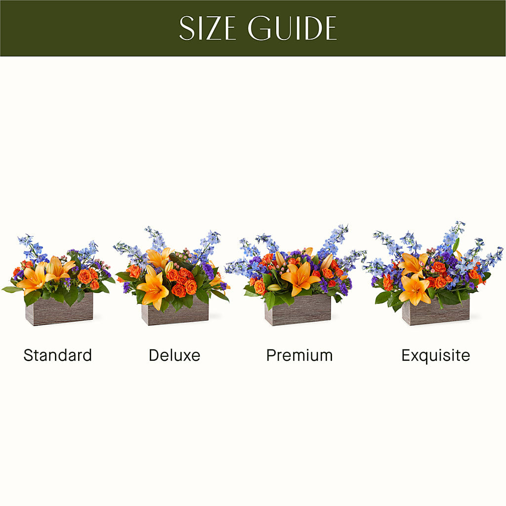 Radiant Citrus Box Bouquet –  Laurie Clark Designs, Thamesville ON