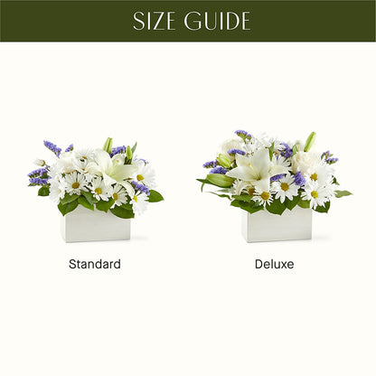 Beyond Blue Box Bouquet –  Laurie Clark Designs, Thamesville ON