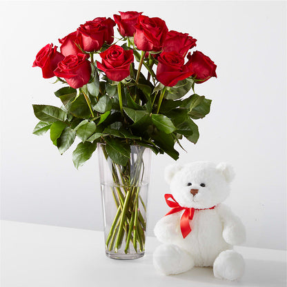 Romantic Long Stem Red Rose Bouquet Bundles –  Laurie Clark Designs, Thamesville ON