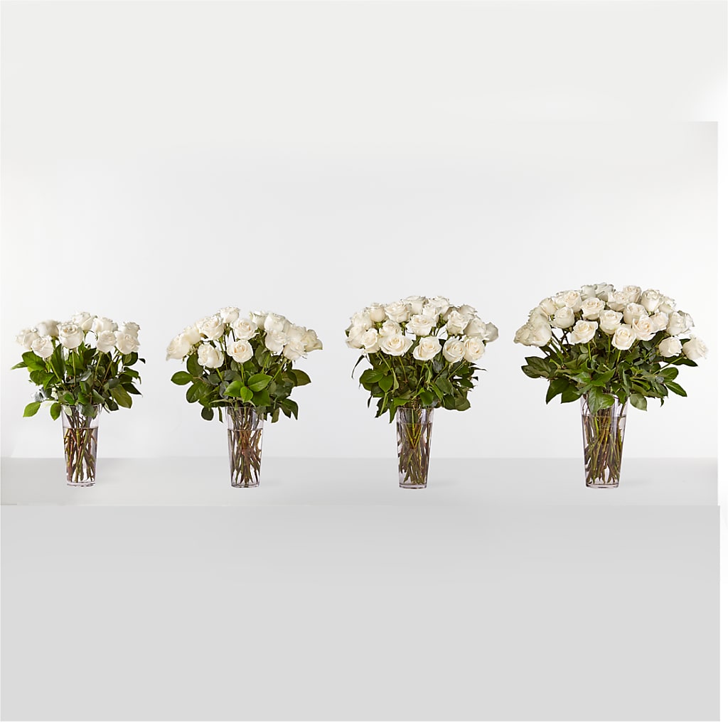 Long Stem White Rose Bouquet –  Laurie Clark Designs, Thamesville ON