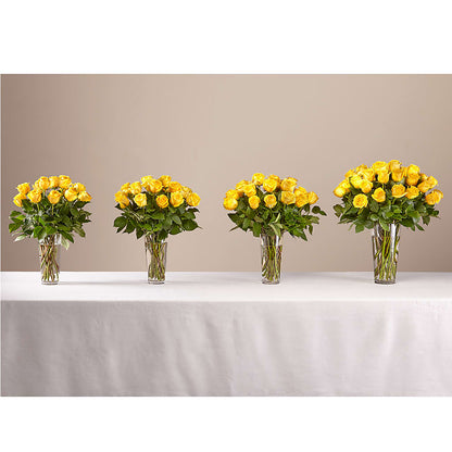 Long Stem Yellow Rose Bouquet –  Laurie Clark Designs, Thamesville ON