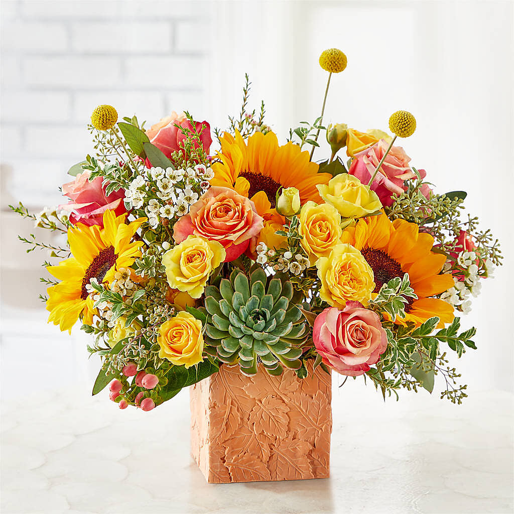 Sunflower Season Bouquet –  Laurie Clark Designs, Thamesville ON