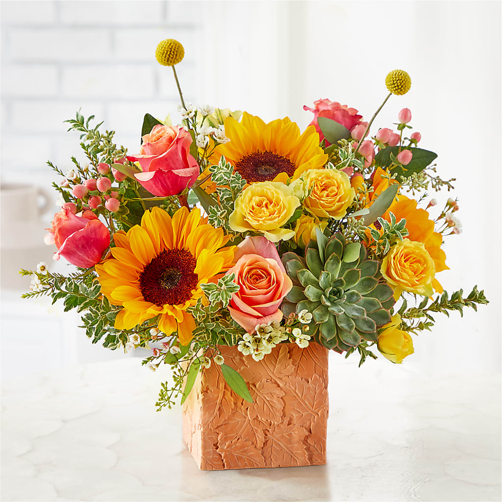 Sunflower Season Bouquet –  Laurie Clark Designs, Thamesville ON