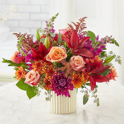 Burgundy Landscape Bouquet –  Laurie Clark Designs, Thamesville ON