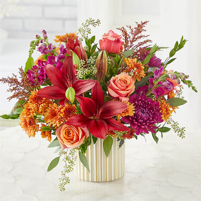 Burgundy Landscape Bouquet –  Laurie Clark Designs, Thamesville ON