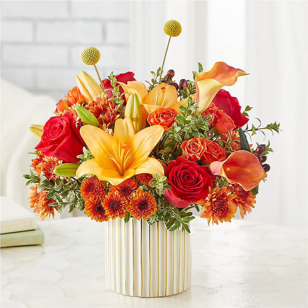 Scarlet Skies Bouquet –  Laurie Clark Designs, Thamesville ON