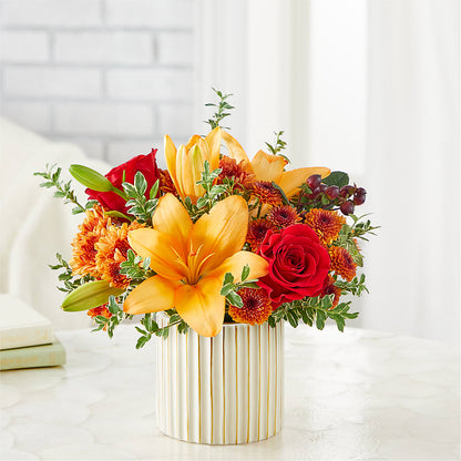 Scarlet Skies Bouquet –  Laurie Clark Designs, Thamesville ON
