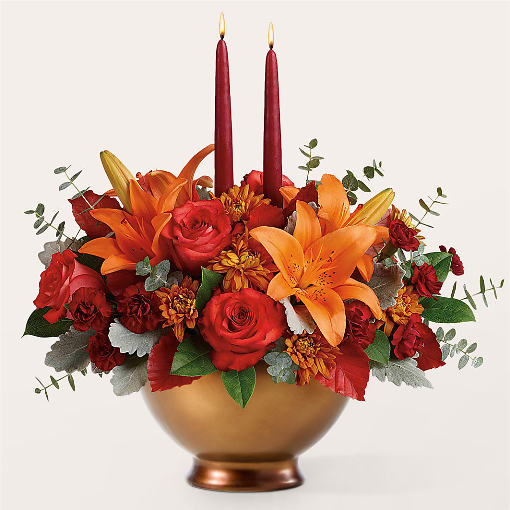 Fruits of Fall Centerpiece –  Laurie Clark Designs, Thamesville ON