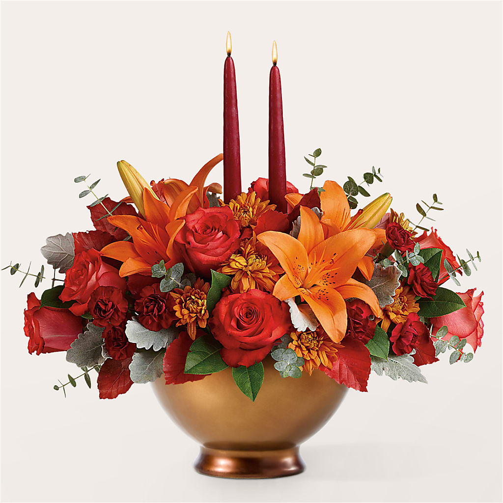 Fruits of Fall Centerpiece –  Laurie Clark Designs, Thamesville ON