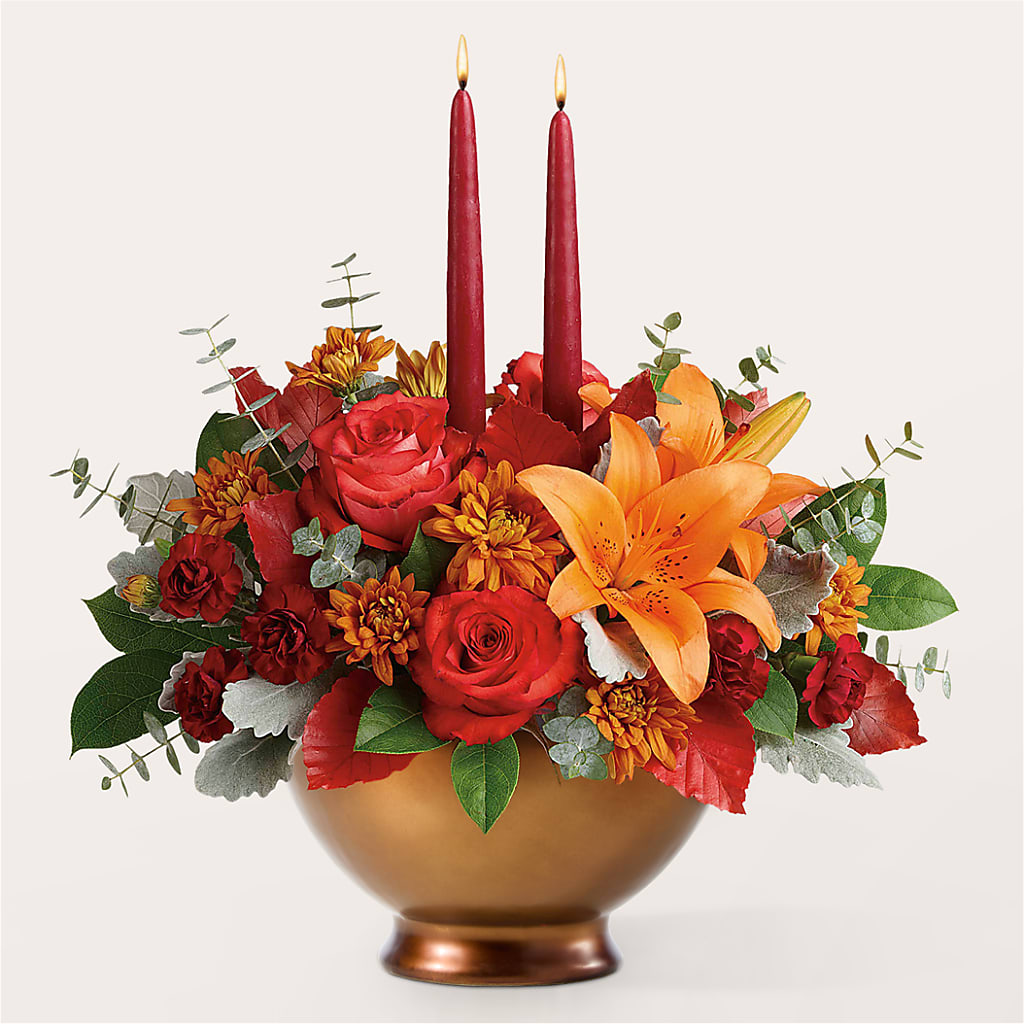 Fruits of Fall Centerpiece –  Laurie Clark Designs, Thamesville ON