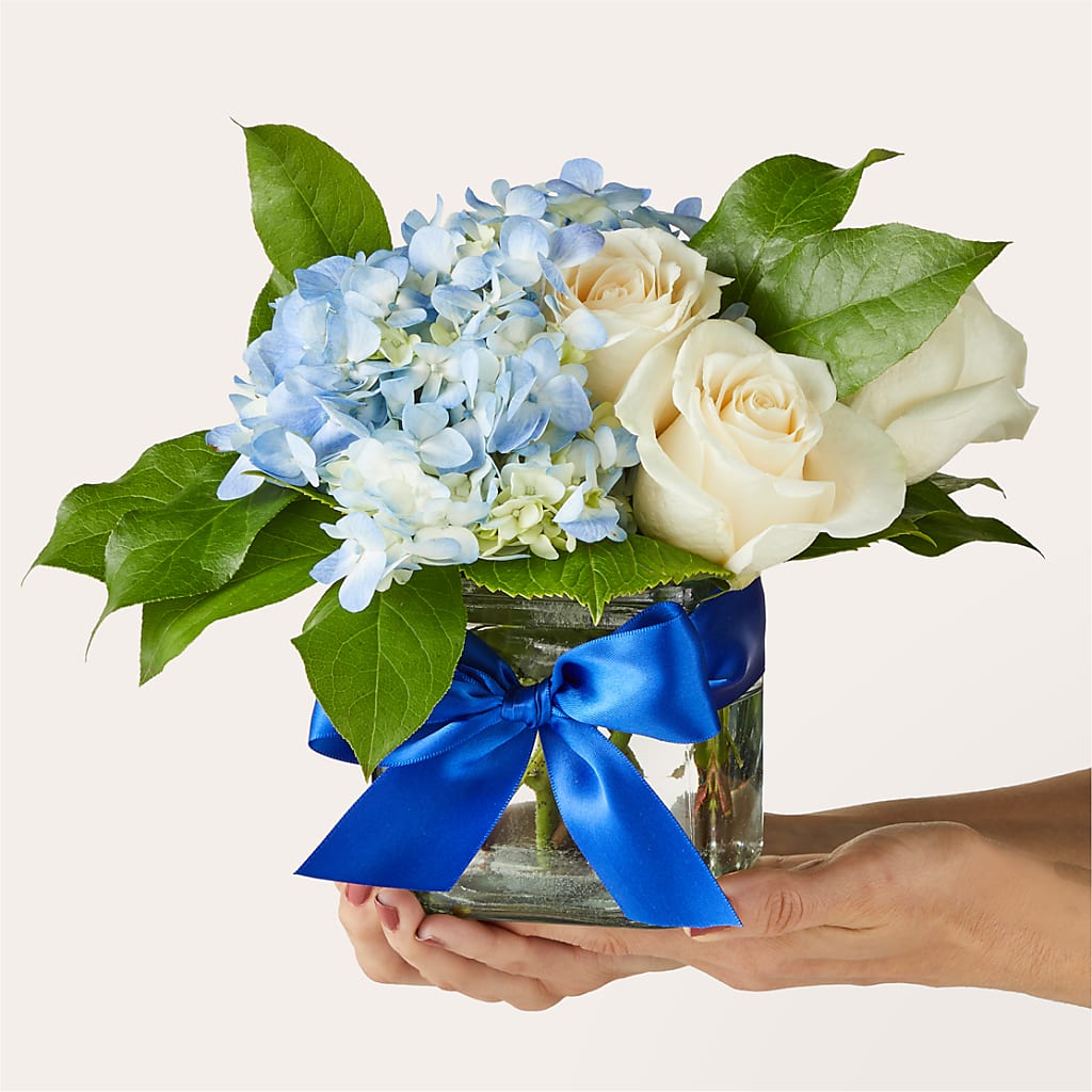 Sky Blue Delight Bouquet –  Laurie Clark Designs, Thamesville ON