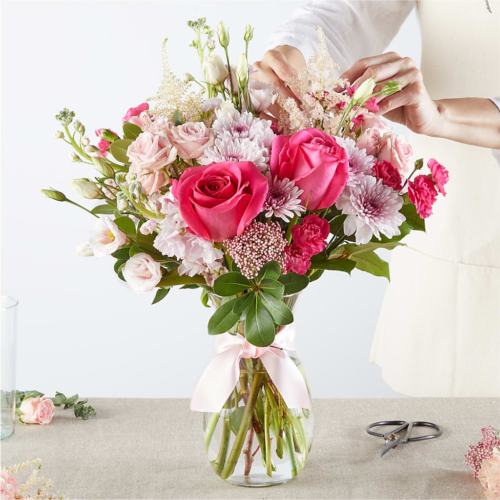 Pink Ribbon - A Florist Original –  Laurie Clark Designs, Thamesville ON