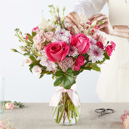 Pink Ribbon - A Florist Original –  Laurie Clark Designs, Thamesville ON