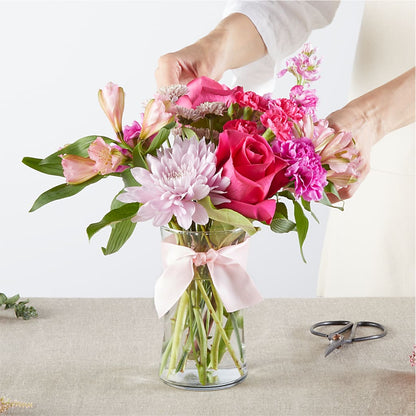 Pink Ribbon - A Florist Original –  Laurie Clark Designs, Thamesville ON