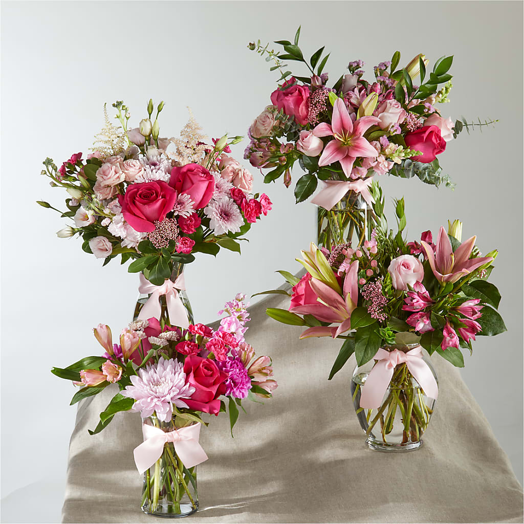 Pink Ribbon - A Florist Original –  Laurie Clark Designs, Thamesville ON