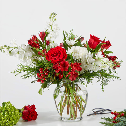 Merry Moment Bouquet – A Florist Original –  Laurie Clark Designs, Thamesville ON