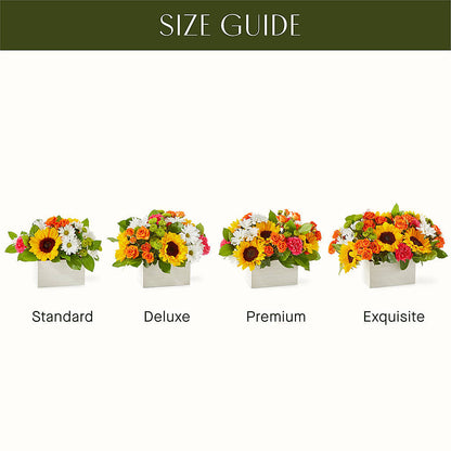 Sun-drenched Blooms Box Bouquet –  Laurie Clark Designs, Thamesville ON