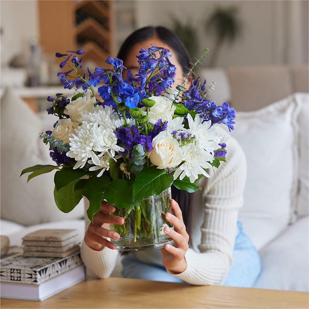Cerulean Waves Bouquet –  Laurie Clark Designs, Thamesville ON