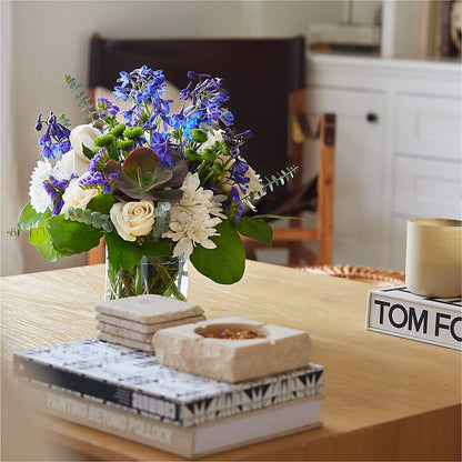 Cerulean Waves Bouquet –  Laurie Clark Designs, Thamesville ON