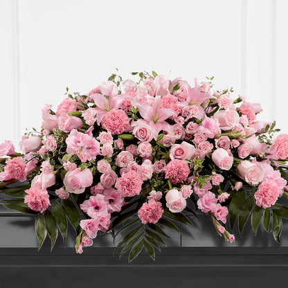 Garden of Comfort Casket Spray (Standard) –  Laurie Clark Designs, Thamesville ON