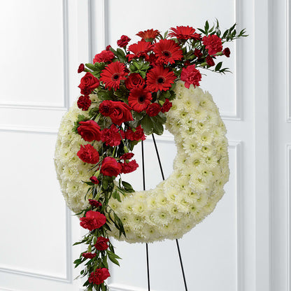 Graceful Tribute Wreath –  Laurie Clark Designs, Thamesville ON